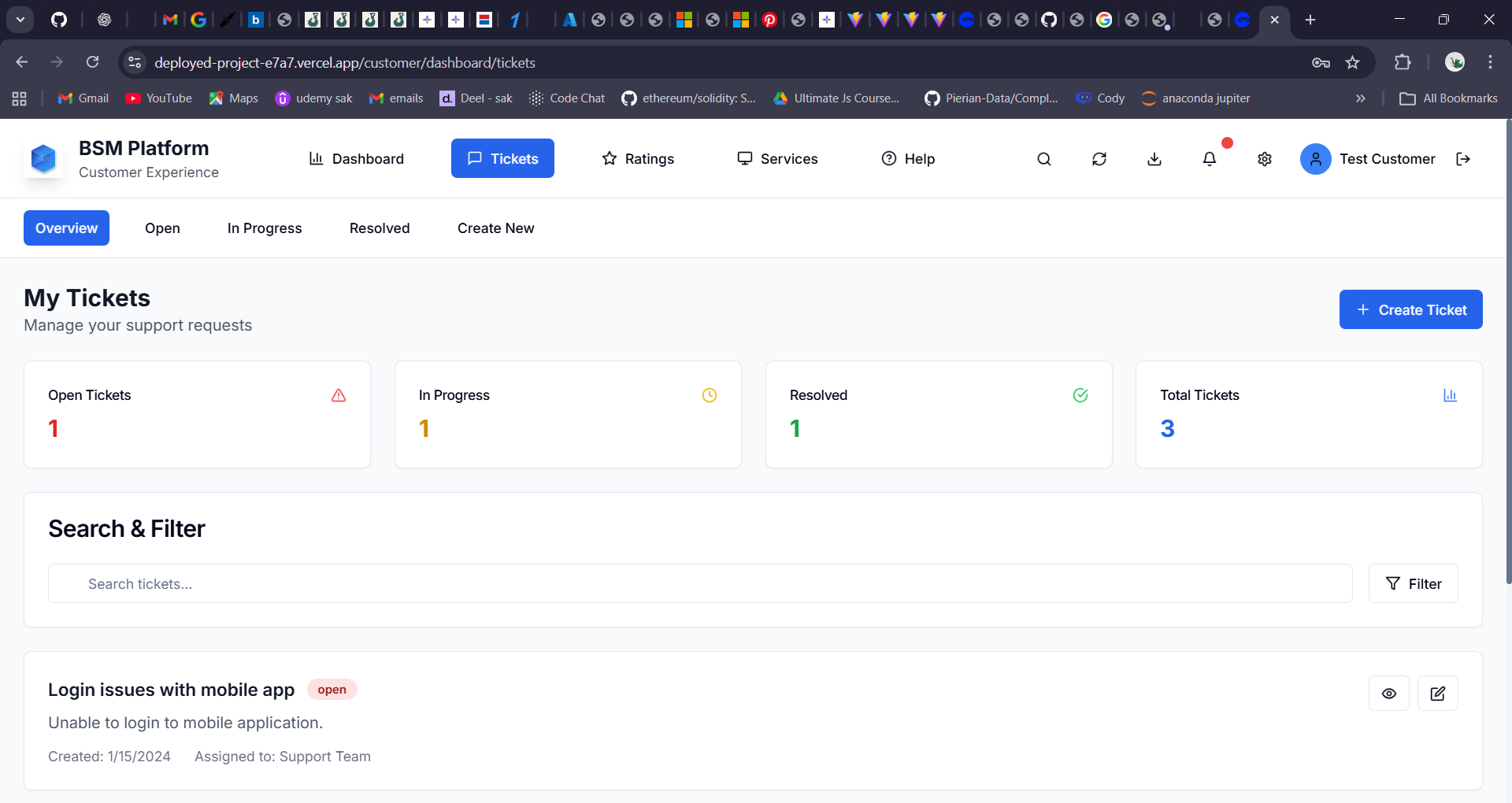 Business Management System - Screenshot 3